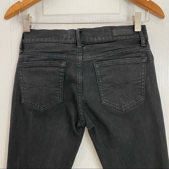 Polo Ralph Lauren Womens Jeans The Tompkins Black Coated SKINNY - Picture 5 of 12